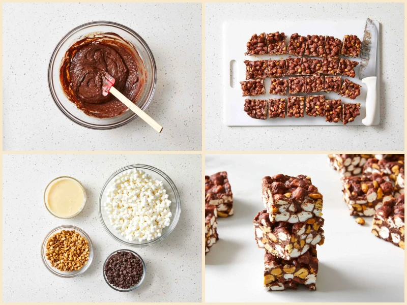 Rocky Road Candies Recipe