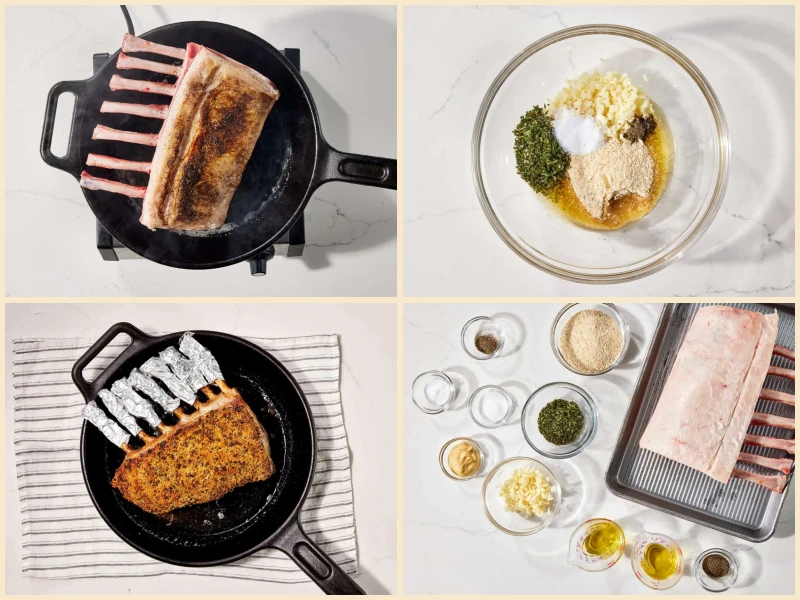 Roasted Rack of Lamb Recipe