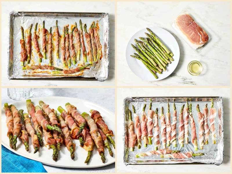 Asparagus Wrapped in Crisp Prosciutto Recipe