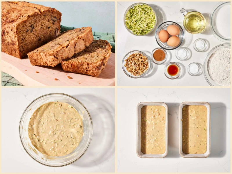Mom's Zucchini Bread Recipe