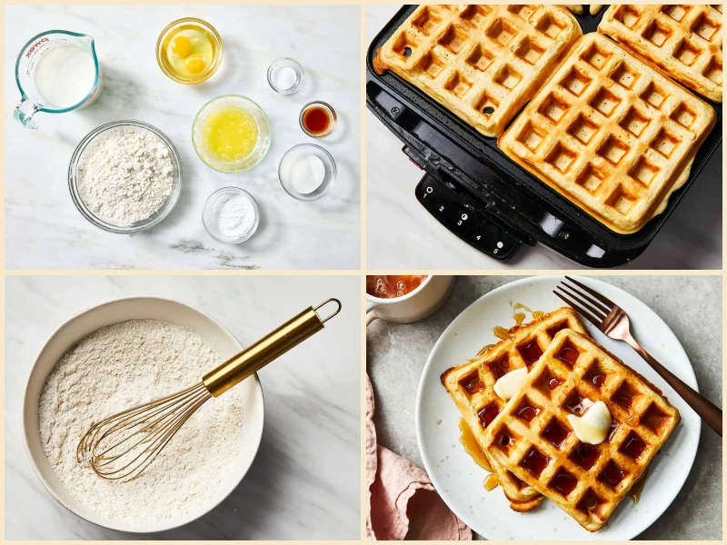 Classic Waffles Recipe (with Video)