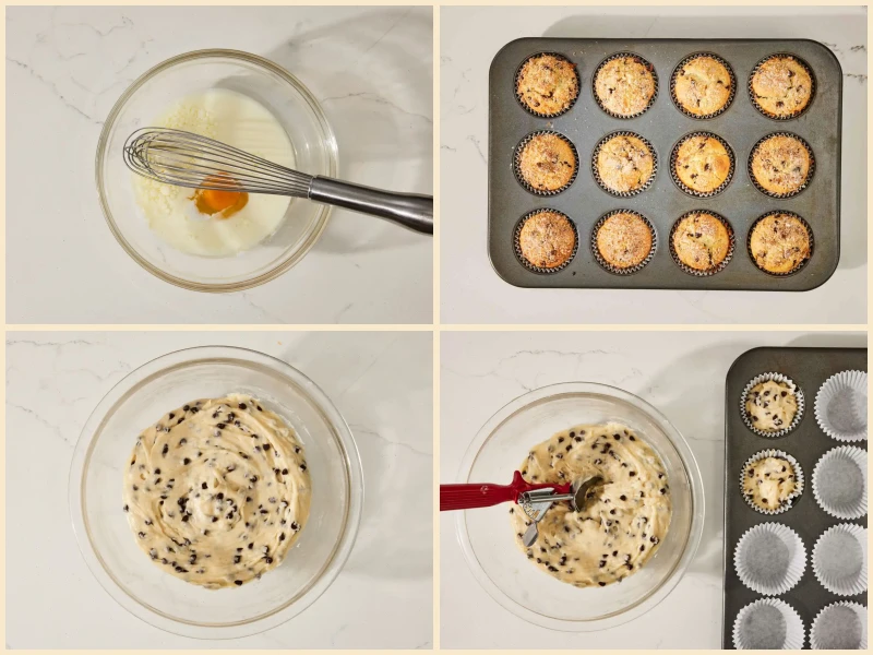 Chocolate Chip Muffins Recipe