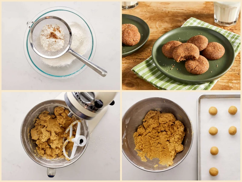 Grandma's Gingersnap Cookies Recipe