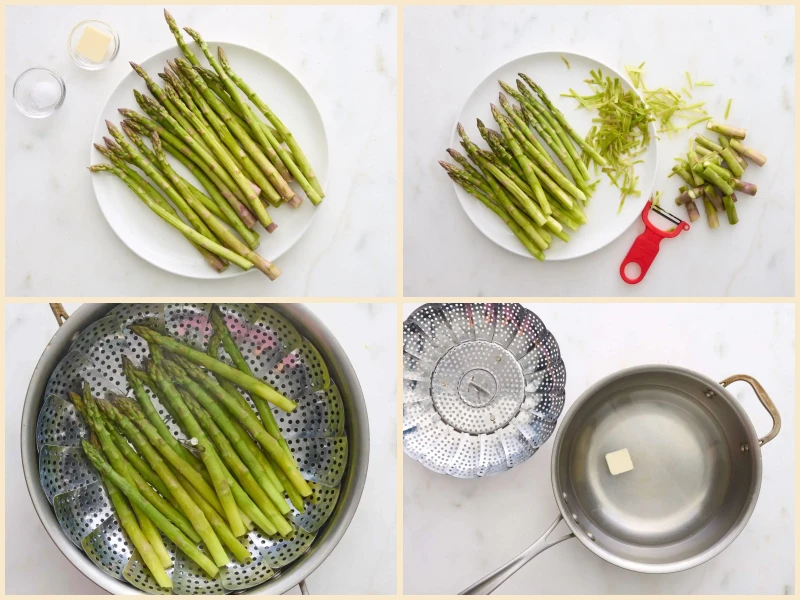 Simply Steamed Asparagus Recipe