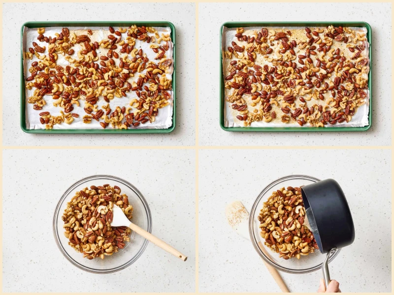 Sweet, Salty, Spicy Party Nuts Recipe