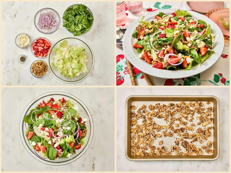 Summer Strawberry Salad Recipe