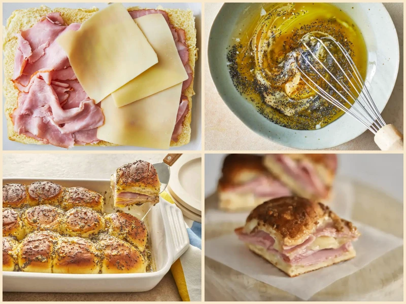 Baked Ham and Cheese Sliders Recipe