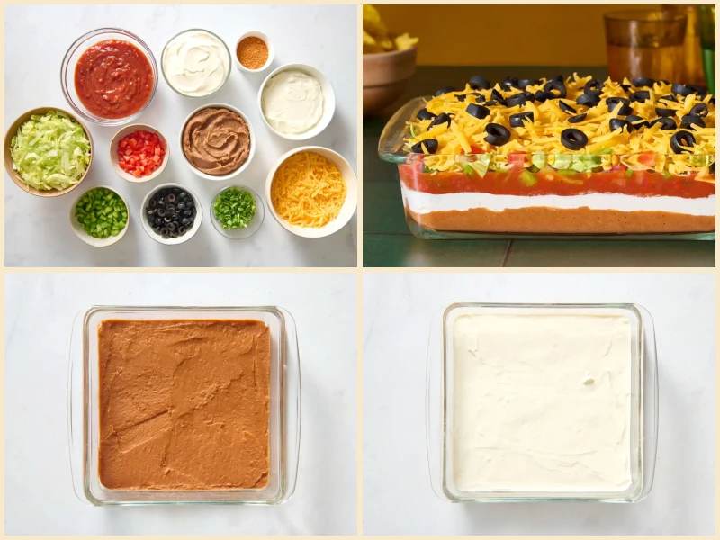 Seven-Layer Taco Dip Recipe