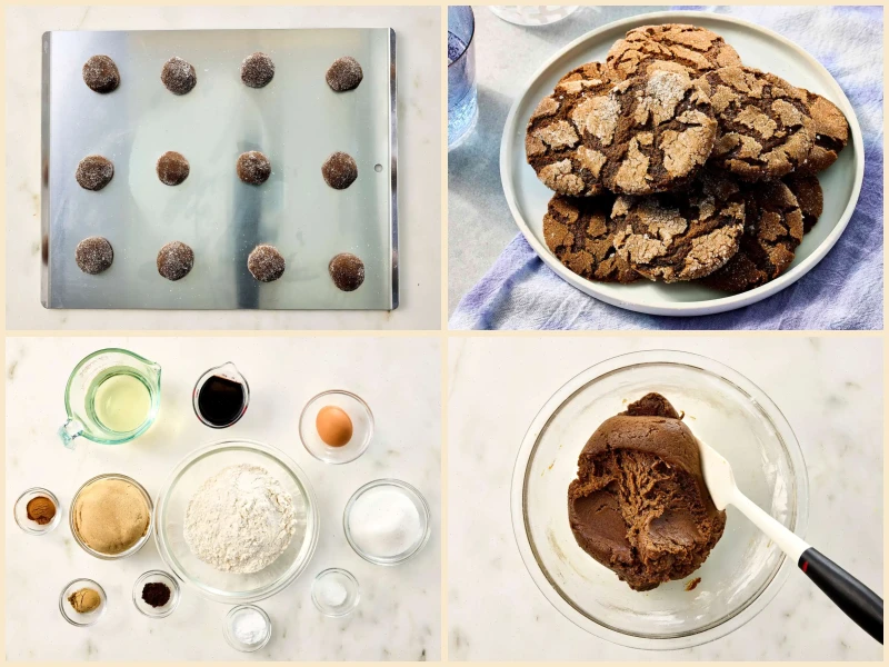 Mom's Ginger Snaps Recipe