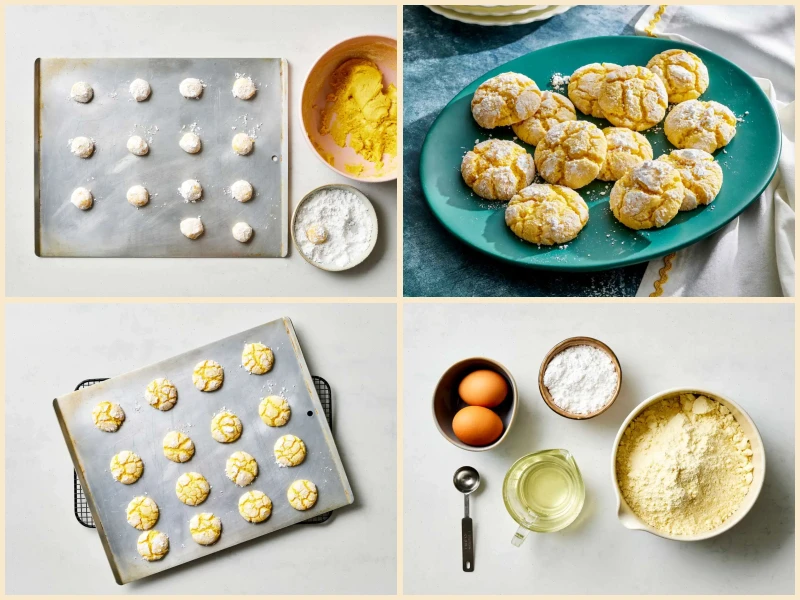 Easy Lemon Cookies Recipe