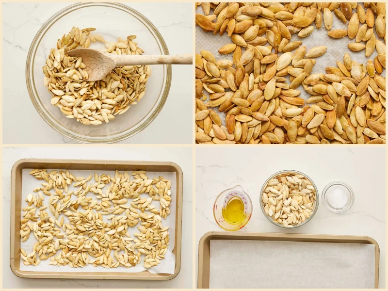 Roasted Winter Squash Seeds Recipe