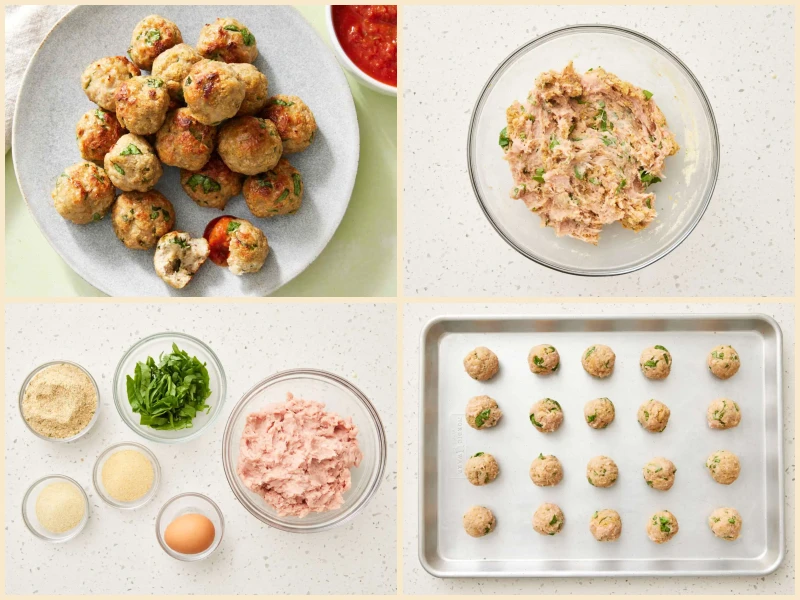 Baked Turkey Meatballs Recipe