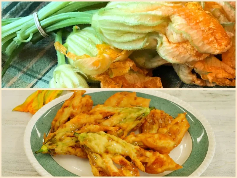 Fried Zucchini Flowers Recipe