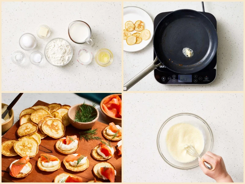 Easy Blini (Russian Pancake) Recipe