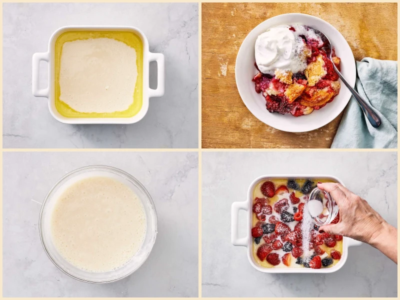 Easy Batter Fruit Cobbler Recipe