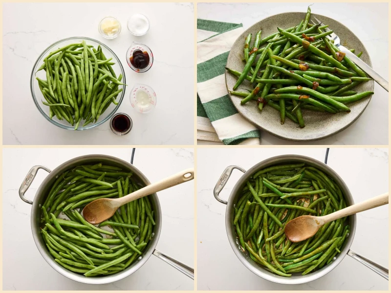 Chinese Garlic Green Beans Recipe