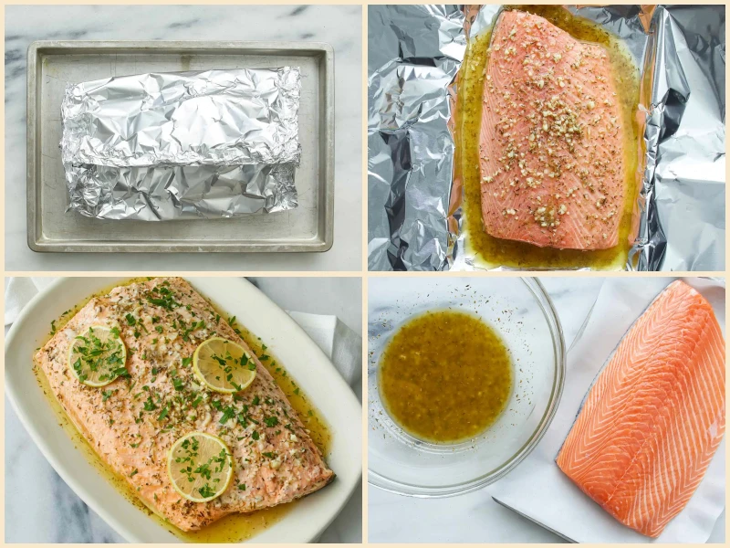 Baked Salmon in Foil Recipe