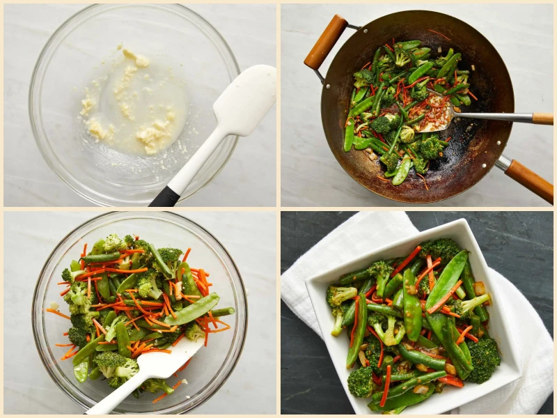 Ginger Veggie Stir Fry Recipe