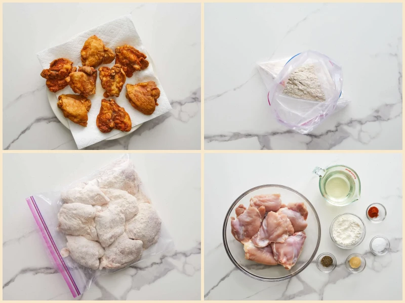 Easy Skinless Fried Chicken Thighs Recipe