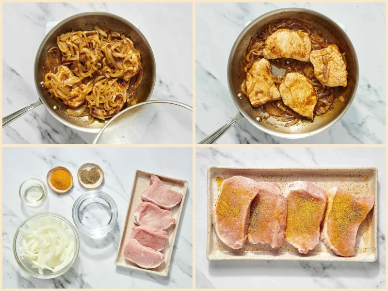 Easy Caramelized Onion Pork Chops