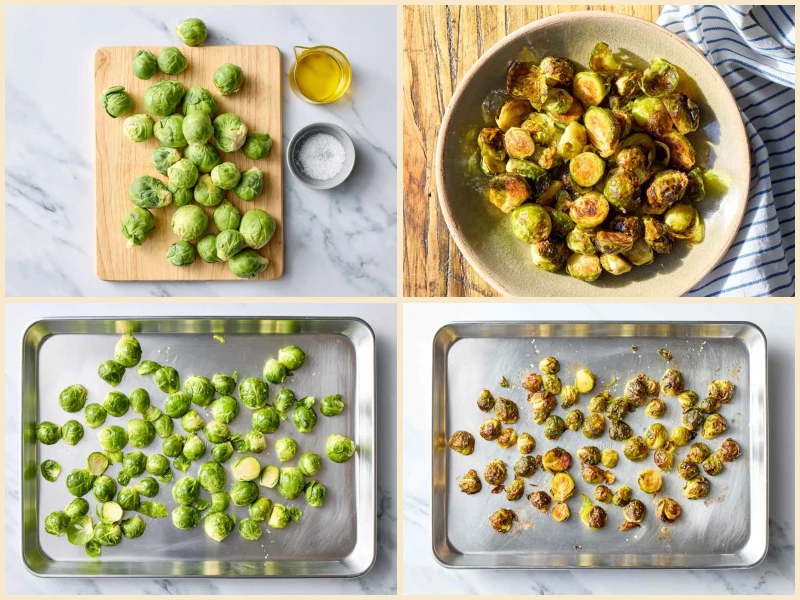 Easy Roasted Brussels Sprouts Recipe