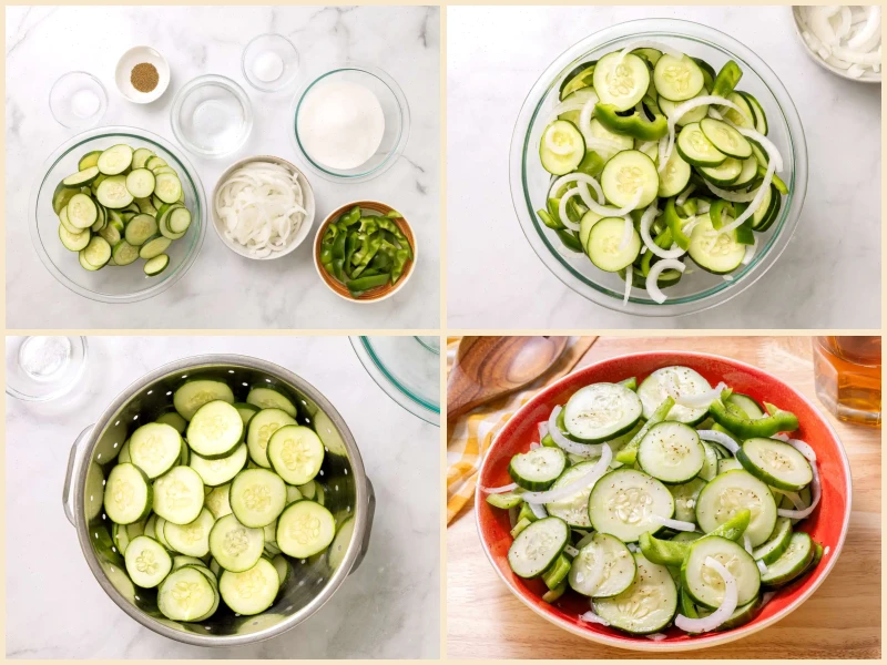 Grandma's Cucumber and Onion Salad Recipe