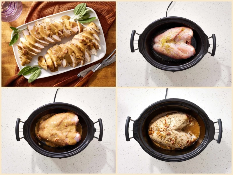 Slow Cooker Thanksgiving Turkey Recipe