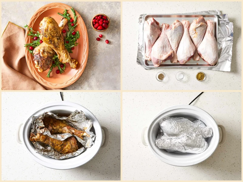 Slow Cooker Turkey Legs Recipe