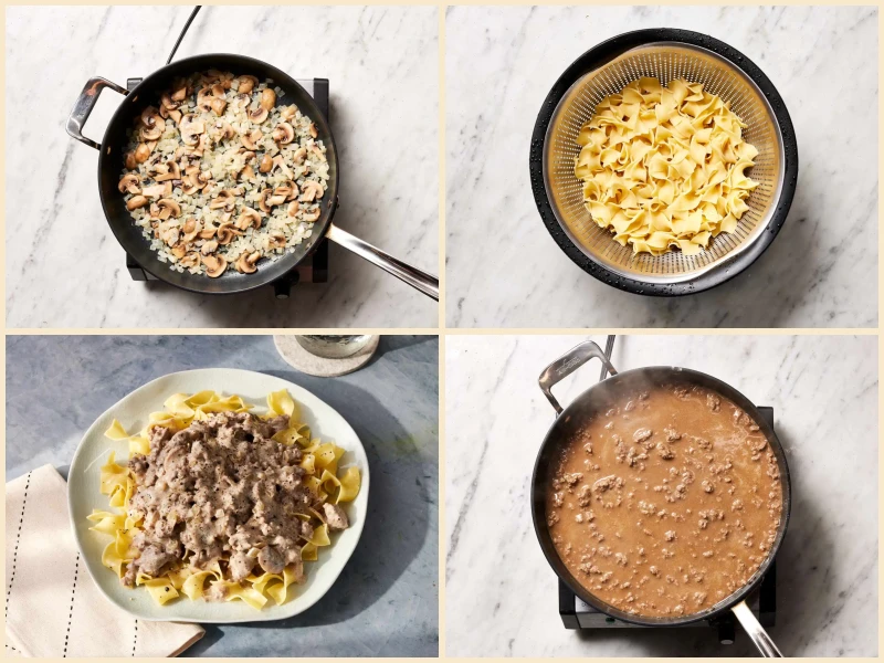Easy Beef Stroganoff Recipe
