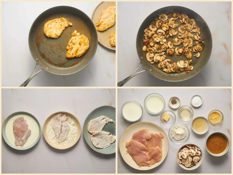 Chicken Mushroom Dijon Recipe