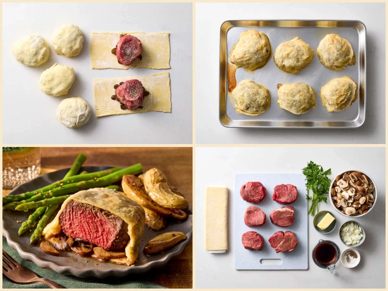 Individual Beef Wellingtons Recipe