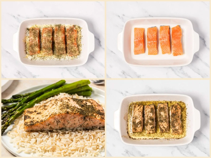 Salmon with Lemon and Dill Recipe