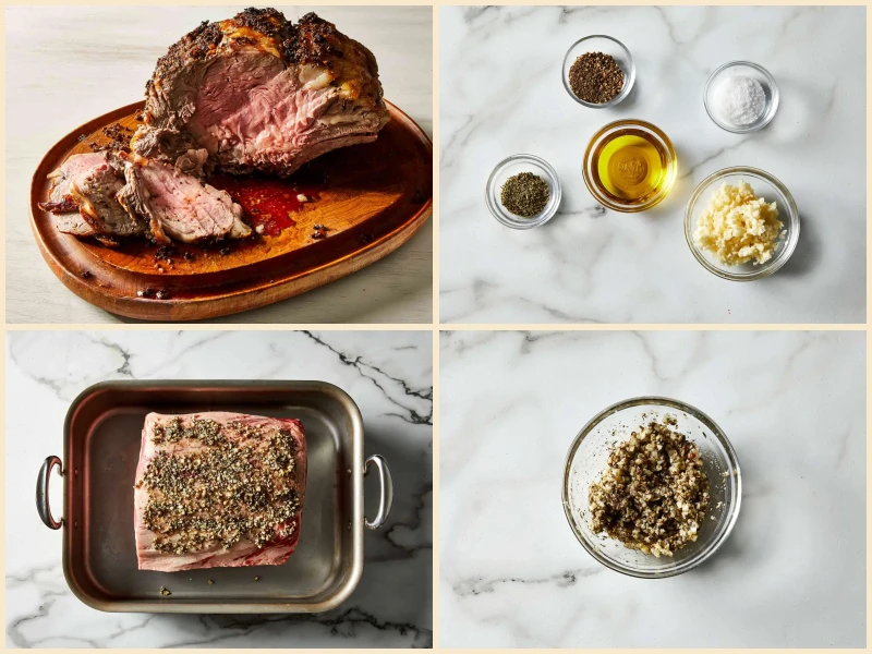 Garlic Prime Rib Recipe