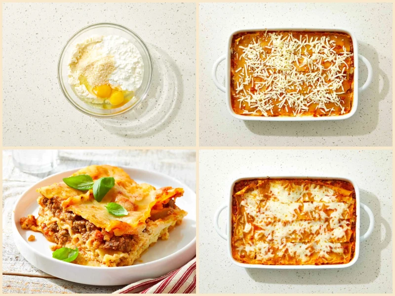 Easy Lasagna with Uncooked Noodles Recipe
