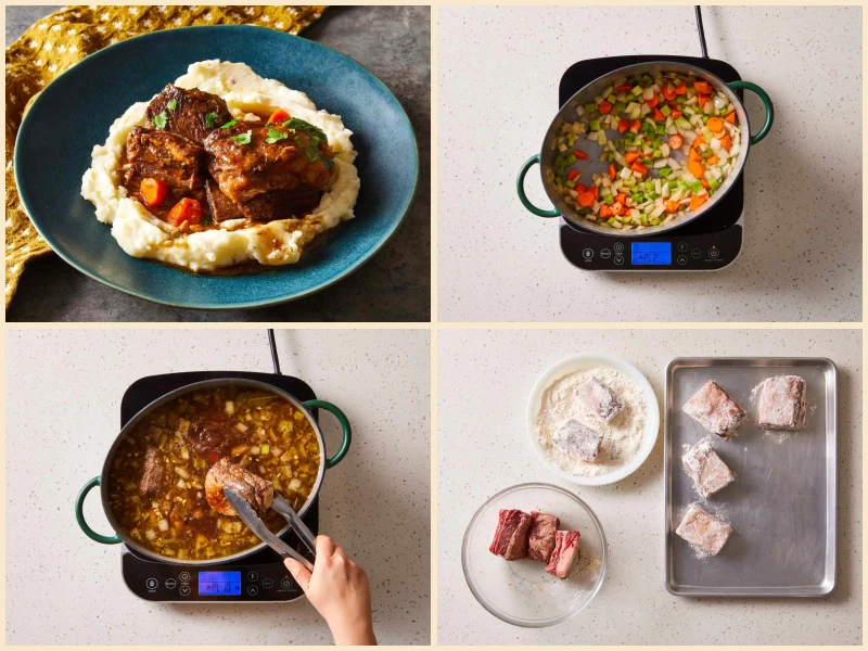 Smothered Beef Short Ribs Recipe