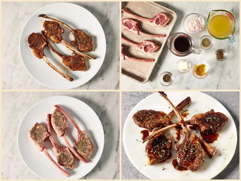 Lamb Chops with Balsamic Reduction Recipe
