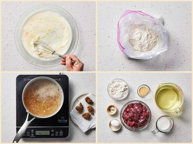 Southern Fried Chicken Livers Recipe