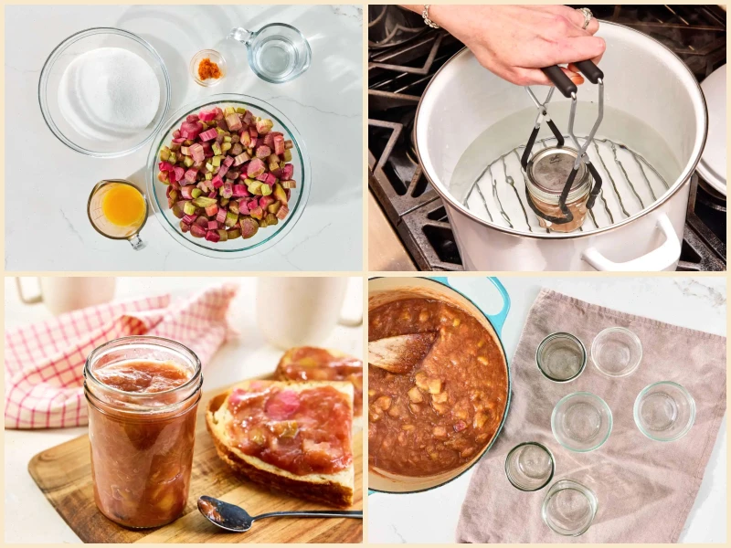 Rhubarb Jam Recipe