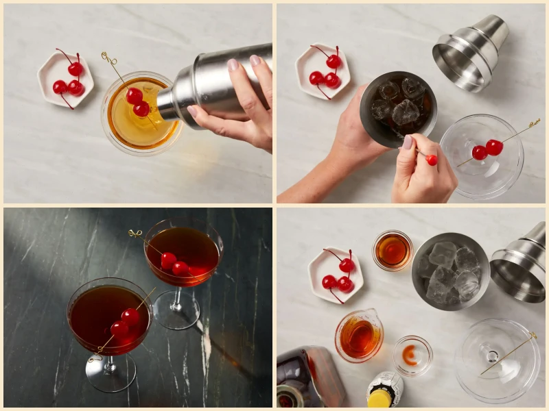 Manhattan Cocktail Recipe