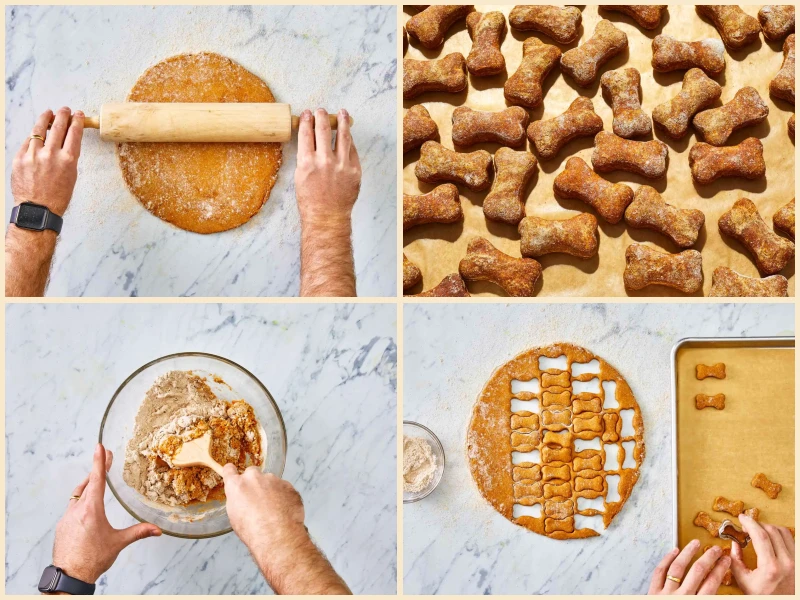 Homemade Dog Treats (Peanut Butter and Pumpkin)