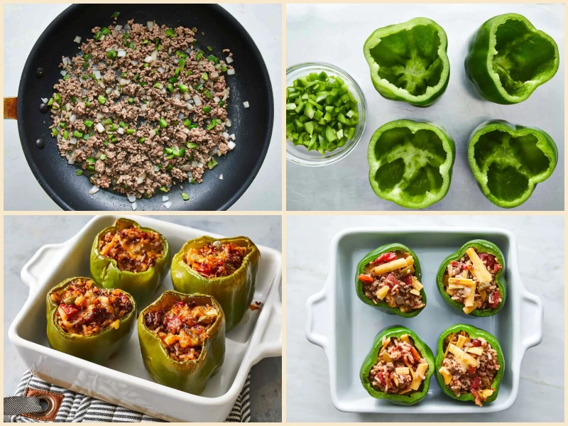 Baked Stuffed Peppers Recipe