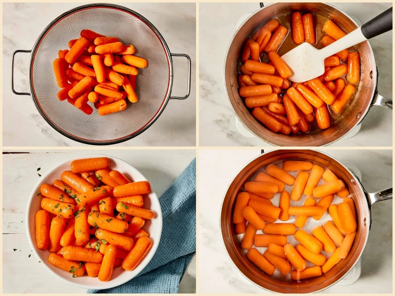 Buttery Cooked Carrots Recipe