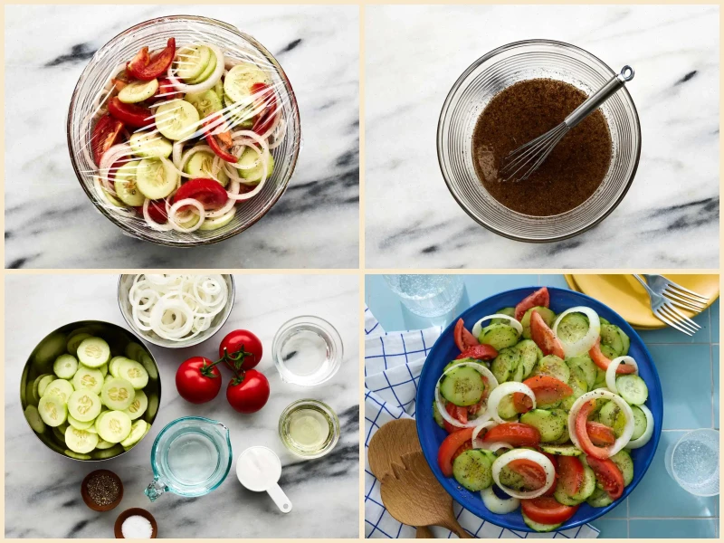 Cucumber Tomato Salad Recipe