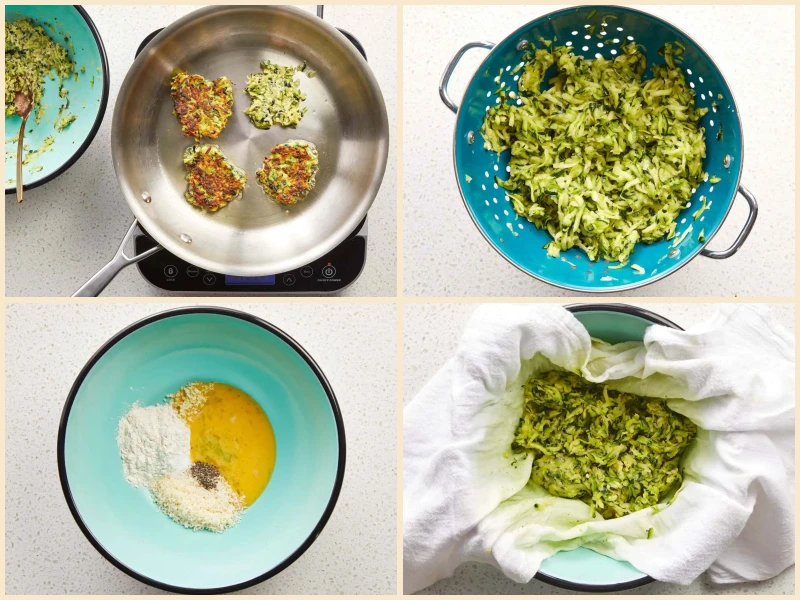 Easy Zucchini Fritters Recipe