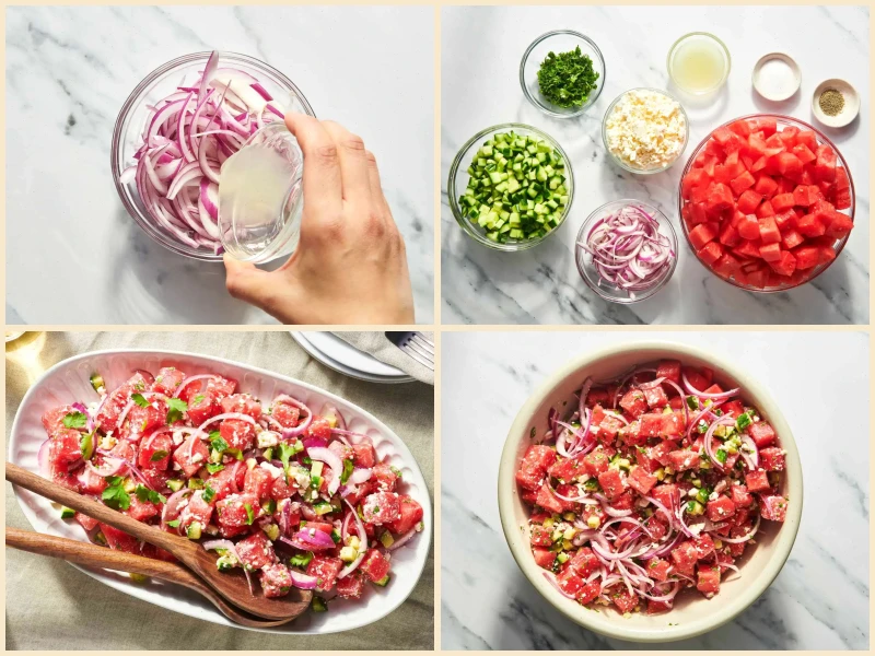 Watermelon Salad Recipe