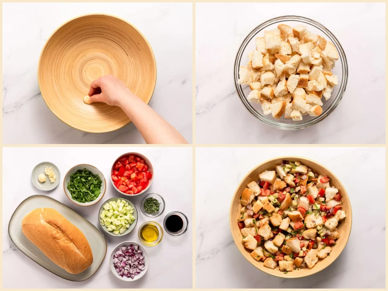 Mid-Summer Italian Bread Salad Recipe