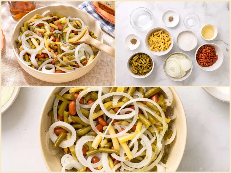 Easy Three Bean Salad Recipe