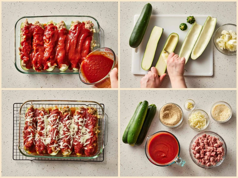 Stuffed Zucchini Recipe