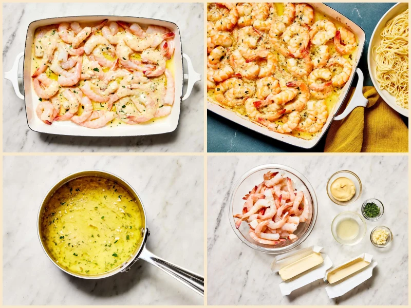 Shrimp Scampi Bake Recipe
