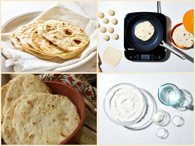 Homemade Flour Tortillas Recipe